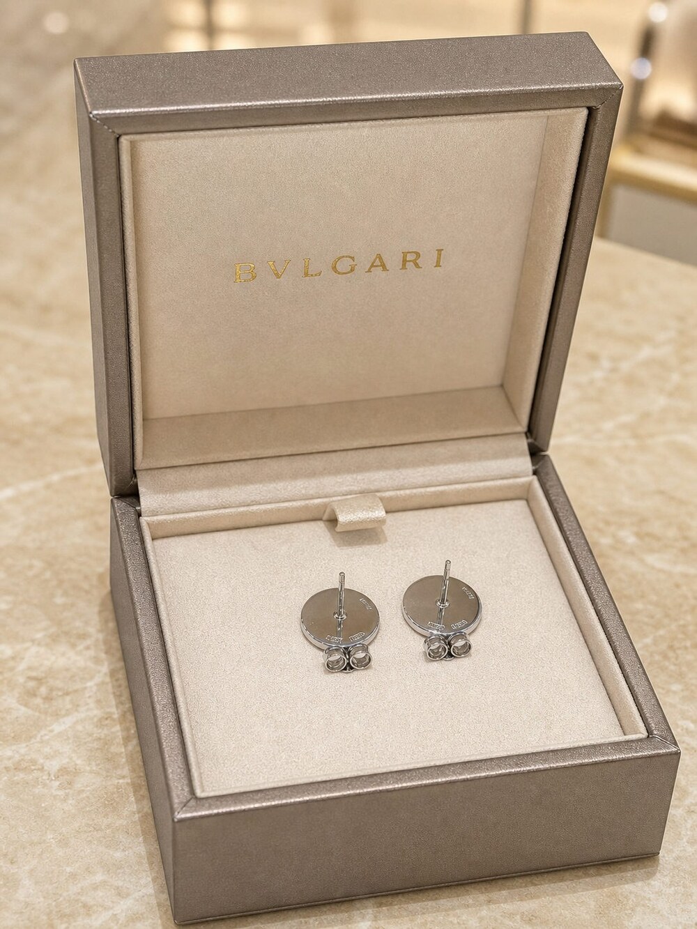 Bulgari Refined Statement Earrings Style 2 | New with Box - Picture 6 of 9